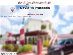 Sites similar to clydebjonesfuneralhome.com