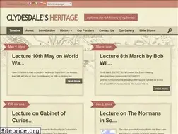 Sites similar to clydesdalesheritage.org.uk