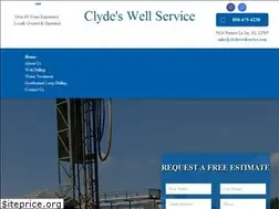 Sites similar to clydeswellservice.com