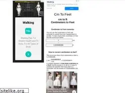Sites similar to cm-to-feet.appspot.com