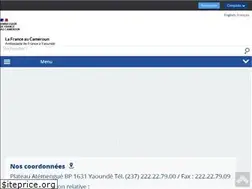 Sites similar to cm.ambafrance.org