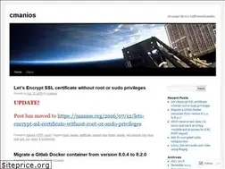 Sites similar to cmanios.wordpress.com