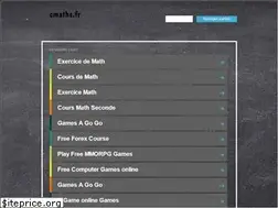 Sites similar to cmaths.fr