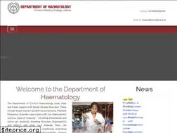 Sites similar to cmchaematology.org