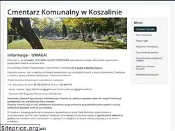 Sites similar to cmentarz.koszalin.pl