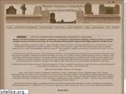 Sites similar to cmentarzeewangelickie-lodzkie.pl