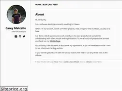 Sites similar to cmetcalfe.ca