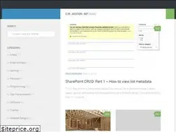 Sites similar to cmjackson.net