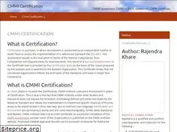 Sites similar to cmmi-certification.com