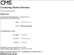 Sites similar to cms-carsharing.de