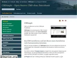 Sites similar to cmsimple.org