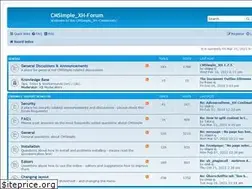 Sites similar to cmsimpleforum.com