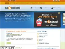 Sites similar to cmsmadesimple.fr