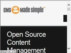 Sites similar to cmsmadesimple.org