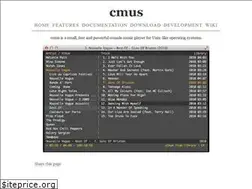 Sites similar to cmus.github.io