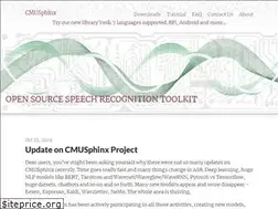 Sites similar to cmusphinx.github.io