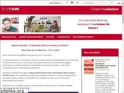 Sites similar to cnam-incubateur.fr