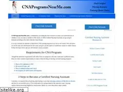Sites similar to cnaprogramsnearme.com