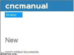 Sites similar to cncmanual.com