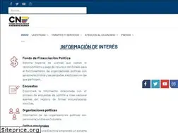 Sites similar to cne.gov.co
