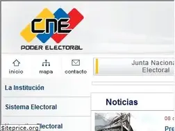 Sites similar to cne.gov.ve