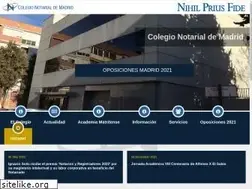 Sites similar to cnotarial-madrid.org