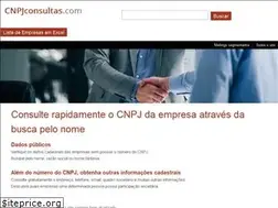 Sites similar to cnpjconsultas.com