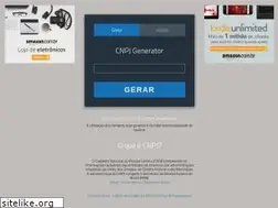 Sites similar to cnpjgenerator.com.br