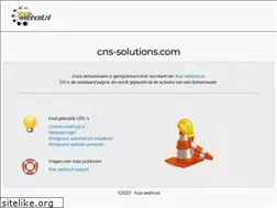 Sites similar to cns-solutions.com