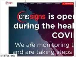 Sites similar to cnssigns.com