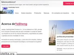 Sites similar to cnyasheng.com