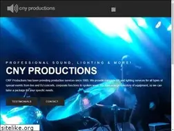 Sites similar to cnyproductions.com