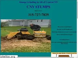 Sites similar to cnystumps.com
