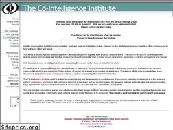 Sites similar to co-intelligence.org