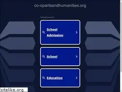 Sites similar to co-opartsandhumanities.org