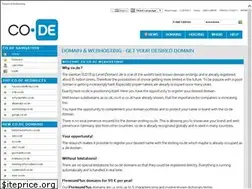 Sites similar to co.de