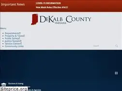 Sites similar to co.dekalb.in.us