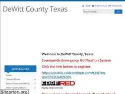 Sites similar to co.dewitt.tx.us