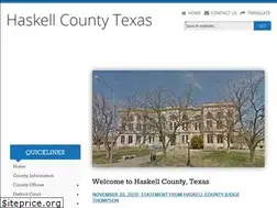 Sites similar to co.haskell.tx.us