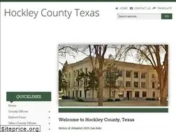 Sites similar to co.hockley.tx.us