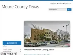 Sites similar to co.moore.tx.us