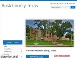Sites similar to co.rusk.tx.us