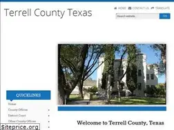 Sites similar to co.terrell.tx.us