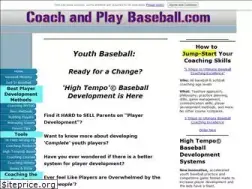 Sites similar to coachandplaybaseball.com