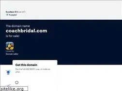 Sites similar to coachbridal.com