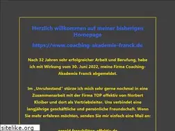 Sites similar to coaching-akademie-franck.de