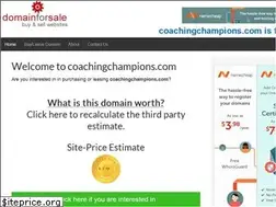Sites similar to coachingchampions.com