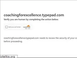 Sites similar to coachingforexcellence.typepad.com