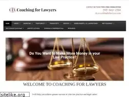 Sites similar to coachingforlawyers.com