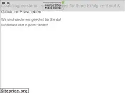 Sites similar to coachingmeisterei.de